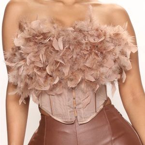 Fashion Nova - Corset (Mocha)